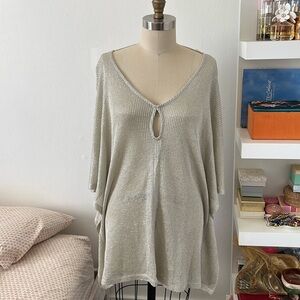 BCBGMAXAZRIA Metallic Coverup Size XS/S